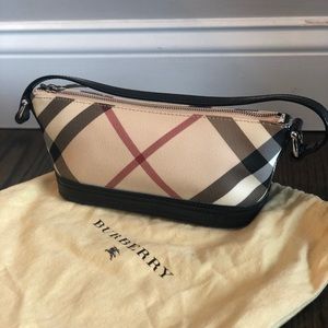 Authentic Burberry Supernova Check Pochette